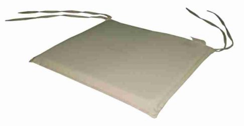 Podsedák na stoličku krémový