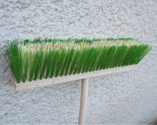 Zmeták cestársky  50cm s násadou ručne šitý SLOB.