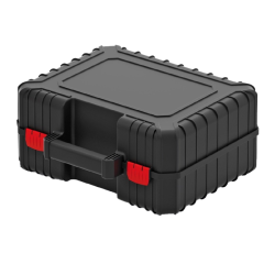 Kufor na náradie  s pen.vlož.HEAVY čierny 384x335x144 KHV40P-S411