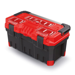 Kufor na náradie s kov.drž.TITAN PLUS červený 554x286x276 KTIPA5530-3020
