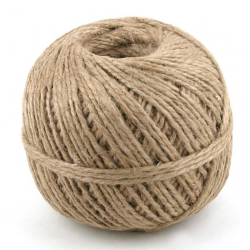 Špagát jutový 500x2 tex 50 g cievka