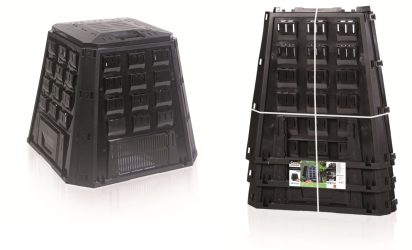 Kompostér EVOGREEN 420 lt čierny bez obalu