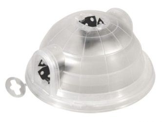 Pasca na myši kupola plastová 2 vchody
