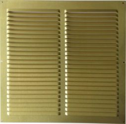 Mriežka 200x200mm zlatá so sieťkou