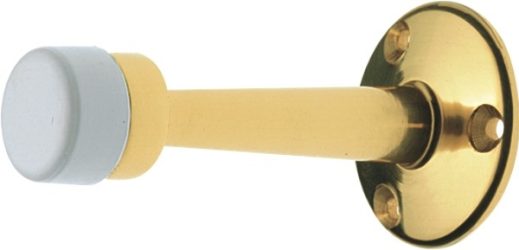 Doraz dver.m.600 chrom biela guma