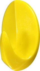 Háčik samolepiaci veľký strieborný 2ks