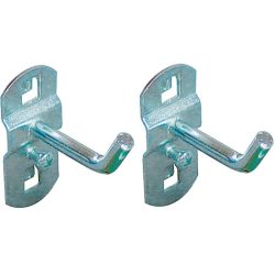 Držiak na náradie šikmý háčik 50 mm do perforovanej steny