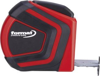 Vreckové meracie pásmo Autolock 5mx22 mm biele FORMAT