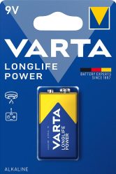 Batéria LONGLIFE Power 9 V E-Block blister po 1 ksVARTA
