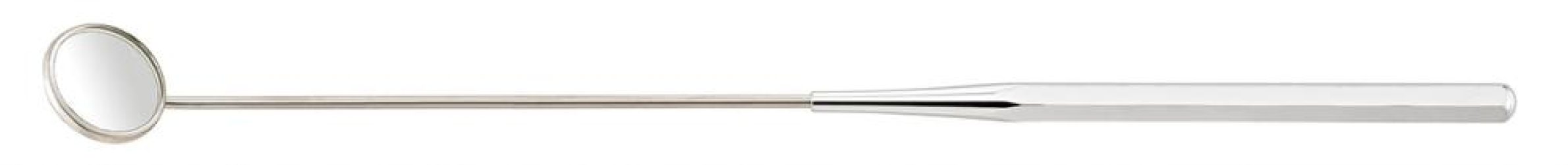 Inšpekčné zrkadlo z ušľachtilej ocele okrúhle 24 mm