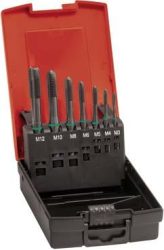 Sada strojových závitníkov DIN371 HSSE typ UNI typ UNI tvar B M3-M12 FORMAT