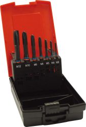 Sada strojových závitníkov TANDEM DIN376 HSSE