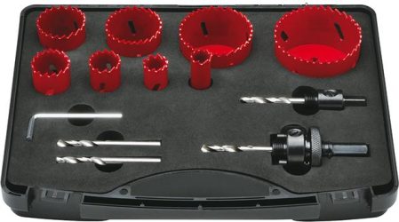 Sada vykružovacích píl HSSBi M42 pre inštalatérov 16-67 mm FORMAT