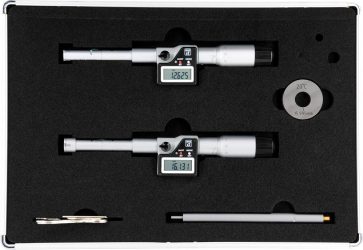 Sada trojbodových digitálnych vnútorných mikrometrov 12 – 20 mm FORMAT