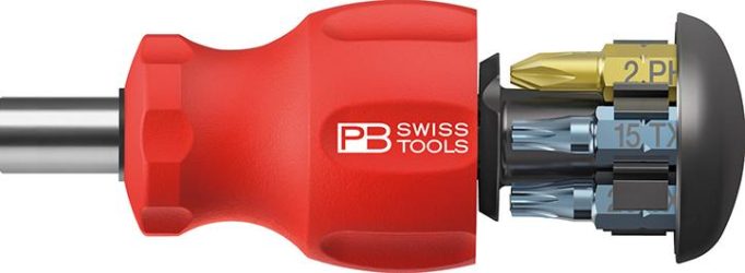 Držiak bitov so zásobníkom Stubby PB Swiss Tools