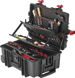 Sortiment náradia pre montážne práce 238-dielny v ochrannom kufri FORMAT