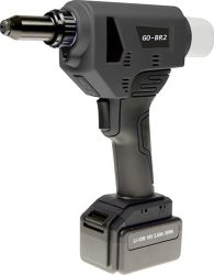 Akumulátorový prístroj naslepé nity GO-BR 2 v kufríku 2 Ah 36 W 2x akumulátor a nabíjačka