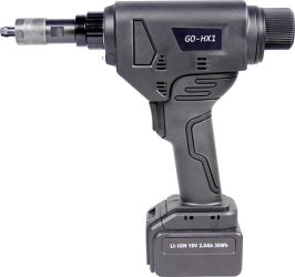 Akumulátorový šesťhranný dierovač GO-HX 1 v kufríku 2 Ah 36 W 2x akumulátor a nabíjačka