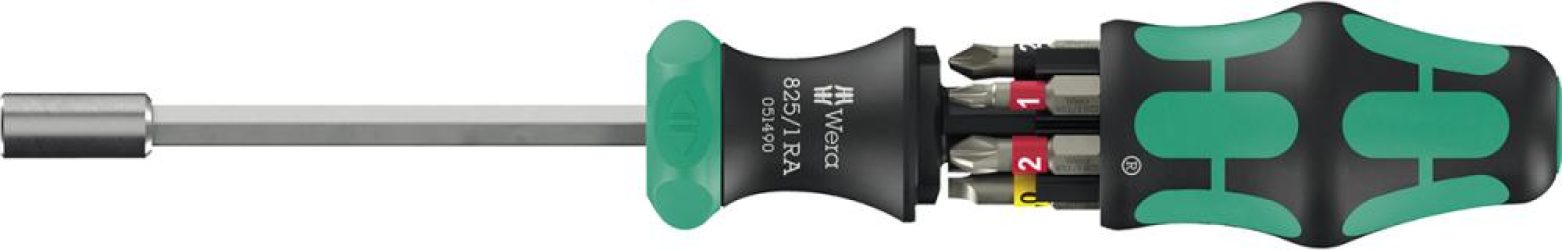 Držiak bitov so zásobníkom Kraftform Kompakt 27 RA 1 Wera