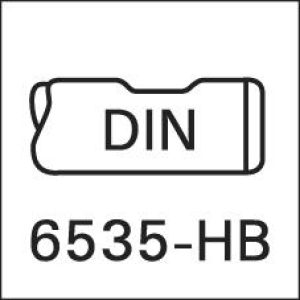 5-dielna TiAlN typ UNI Z4 HB 35-38° FORMAT