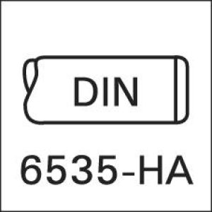 5-dielna TiAlN typ UNI Z4 HA 35-38° FORMAT