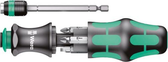 Držiak bitov so zásobníkom Kraftform Kompakt 20 Wera