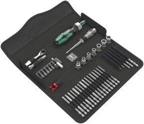 Sortiment náradia H1 na drevo 41-dielny v textilnom boxe Wera