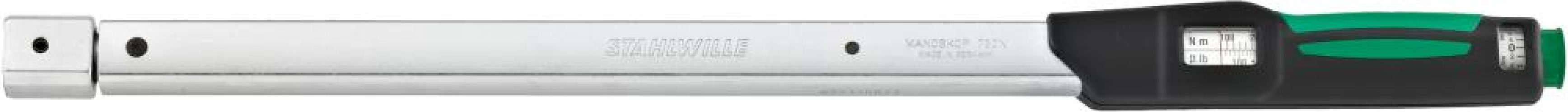 Momentový kľúč 730N/40 80 – 400 Nm 14 x 18 mm Stahlwille