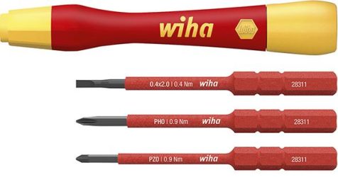 Sada jemných skrutkovačov VDE 4-dielna slimVario Wiha